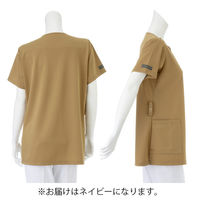 ナガイレーベン 男女兼用スクラブ ネイビー M RF-5502 1枚