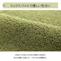 イケヒコ プリーム ラグ 1850×1850mm グリーン 1280400121203 1枚（直送品）