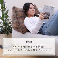 イケヒコ・コーポレーション カリス スマホ用クッション NV 50×40×30cm 1220910191091 1個（直送品）