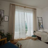 スミノエ コルネ セミオーダー レースカーテン ギモーヴ 2800×2440mm ピンクグレー １セット(2枚入)（直送品）