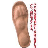 アルファックス リラクゼーションふみっぱ メガラク ブラウン L a2163410 1個（直送品）