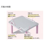 アズワン モバイルPCカート 532×445×880mm グレー MPC180LG 1個 7-1435-03（直送品）