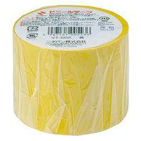 ニチバン ビニールテープ 幅50mm×長さ10m 黄 VT-502 1巻