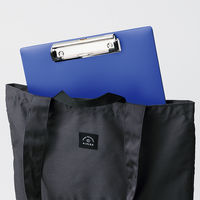 リヒトラブ 軽量クリップボード＜抗菌＞ ネイビー A2990-11 10枚