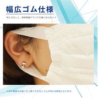 15箱 150枚 3層 超冷感 不織布  白 マスク 個包装 約10X17cm 箱あり 感染対策 使い捨て 夏 冷たい クール 幅広ゴム（直送品）