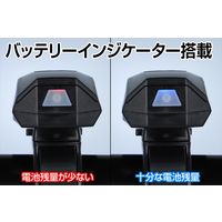 ジェントス XBシリーズ 乾電池式バイクライト210lm XB-450B 1個