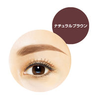 ブロウラッシュEX Wアイブロウ ペンシル&リキッド ナチュラルブラウン ウォータープルーフ 極細筆 BCL