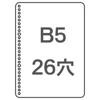 コクヨ　三色刷ルーズリーフ　B5　銀行勘定帳　リ-108（わけあり品）
