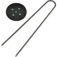 デュポン ザバーン防草シート240 グリーン 黒ピンセット20入 (1×10m) 10坪サイズ 2056870 1セット（直送品）