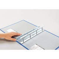 コクヨ チューブファイルロングボディ A4縦 40mmとじ フ-L644NB 1冊