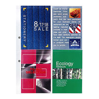 コクヨ A4リフィル 縦2穴 4ポケット 10枚 ラ-A23N 1パック