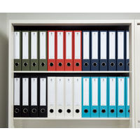 コクヨ　チューブファイル　NEOS　A4タテ　とじ厚50mm　オリーブグリーン　両開きパイプ式ファイル　フ-NE650DG　1冊