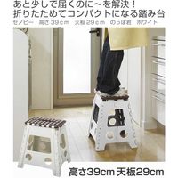 【踏み台】 トレードワン ホワイトセノ・ビーのっぽ君 39cm 10160 1台