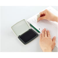 コクヨ スタンプ台(水性染料タイプ) 中形 盤面サイズ:9 IP-522D 1個