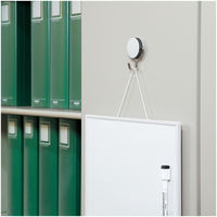 コクヨ 強力マグネットフック 前後左右自在フック 目安保持荷重約3kg 白 フク-264W 1個