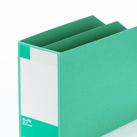 ライオン事務器 ボックスファイル Bー880E A4緑 11712 1冊