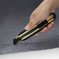 フジ矢 メタルカッターナイフ(黒金) FK02ABG 1本