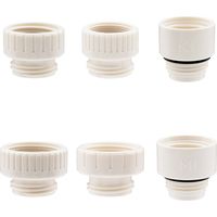 カクダイ GAONA シャワーホース 5m アイボリー抗菌 GA-FK113 1巻