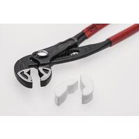 プッシュボタン式 ウォーターポンププライヤー 最大開口45mm ソフトグリップ 1660ー69ー250ーSB 1丁（直送品）