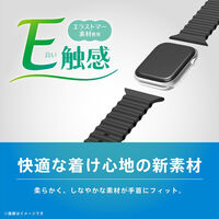 トリニティ Apple Watch 42/41/40/38mm ウェーブバンド ホワイト TR-AW26S-ABEW-WT 1個（直送品）