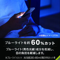 トリニティ iPhone 17/16 Pro 60%ブルーライト低減 強化ガラス 光沢 TR-IP25M2-GLS-B6CC 1個（直送品）