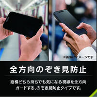 トリニティ iPhone 17/16 Pro 360°のぞき見防止 強化ガラス 光沢 TR-IP25M2-GLS-LFPVCC 1個（直送品）