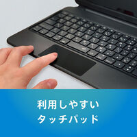 トリニティ iPad(A16 / 第10世代)専用ケースキーボード ブラック TR-IPD26-KBFL-BK 1個（直送品）
