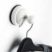 【強力吸盤】　ウルトラジェル吸盤　ドレスハンガー 丸形　耐荷重3kg DRH50ーWH60 1個 オリジナル