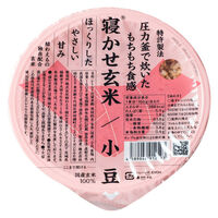 寝かせ玄米ごはんパック4種　12食アソートセット（小豆4食　黒豆4食　十五穀2食　もち麦2食） 結わえる パックご飯