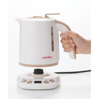 タマハシ 電気ケトル 1L &smile 温度調整機能 554919 1個（直送品）