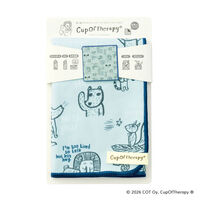 アイトー キッチンクロス クロス COT くっつきクロス 包むクロス 吸水クロス 35×35cm 吸水 ブルー 556153 1個（直送品）