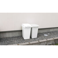 リス ゴミ箱 ワンハンドパッキンペール 70L パッキン付 ホワイト 557325 1個（直送品）