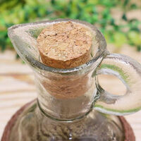 MESH COVERED KITCHEN CONTAINERS -OIL&VINEGAR BOTTLE アイボリー 558644 1個（直送品）