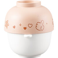 サンアート 汁椀茶碗セットミニ ミッキーマウス 551048 1個（直送品）
