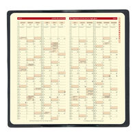 【2027年度１月始まり】 クオバディス ビソプランプレステージ　クラブ　手帳 見開き１ヶ月 スカイブルー 1冊（直送品）