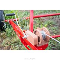 エスコ 7.9mmx 7.5m ワイヤー(フック付) EA840DB-8 1本（直送品）