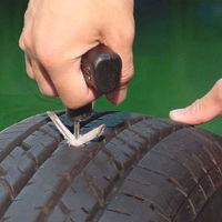 エスコ [EA934Yー5用] 補充用品(シール8本/セメント2本) EA934Y-11 1セット(5St:1St×5セット)（直送品）