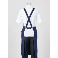 住商モンブラン エプロン Mネイビー/グレー 5-889 フリーサイズ 1枚（直送品）