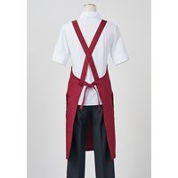 住商モンブラン エプロン 黒 5-890 フリーサイズ 1枚