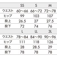 住商モンブラン パンツ 黒 ノータック M 7-911 1枚