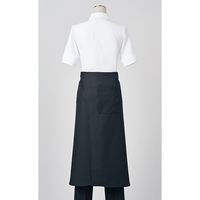 住商モンブラン サロンエプロン 黒 フリーサイズ 9-1600 1枚