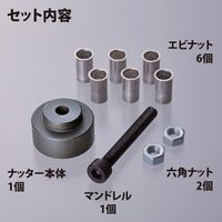 ロブテックス ちょっとナッター2(M5用) HNC25M 1個