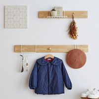 平安伸銅工業 LABRICO(ラブリコ) ナゲシレール フック ホワイト 1個（直送品）