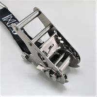 エスコ 453kg/38mmx1.8m ベルト荷締機(ステンレス製) EA982BB-101 1個（直送品）