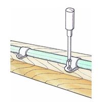 エスコ 33.8mm ケーブルクランプ(100個) EA947F-31 1セット(300個:100個×3袋)（直送品）