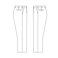 ミドリ安全 作業服 男性用 スラックス M6170 120cm ブロンズ 3112000114 1点（直送品）