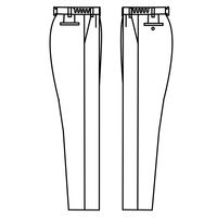 ミドリ安全 作業服 男女共用 パンツ G600 6L 3112113810 1点（直送品）