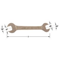 エスコ 15/16”x1・1/16” 両口スパナ(ノンスパーキング) EA642LE-17 1本（直送品）