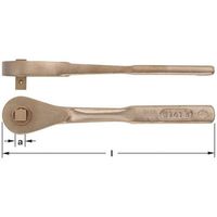 エスコ 3/4”sq ラチェットハンドル(ノンスパーキング) EA642LG-6 1丁（直送品）