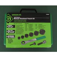 エスコ 22.5ー61.5mm パンチセット(ラチェットハンドル付) EA620GC 1セット（直送品）